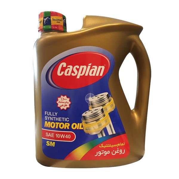 روغن موتور خودرو کاسپین مدل 10W40 حجم 4000 میلی لیتری